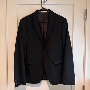 Black suit jacket